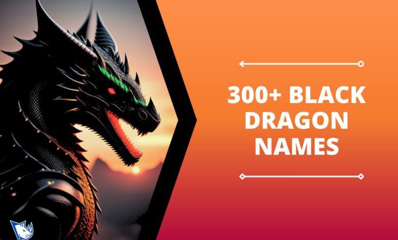 300+ Black Dragon Names Revealed From Pure Ancient Darkness