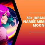 Japanese Names Meaning Moon