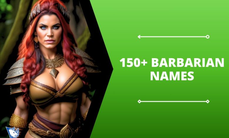 Barbarian Names