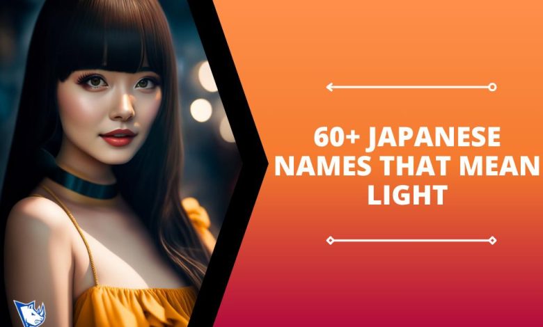 60+ Japanese Names That Mean Light
