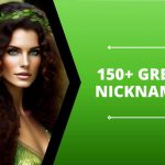 150+ Green Nicknames