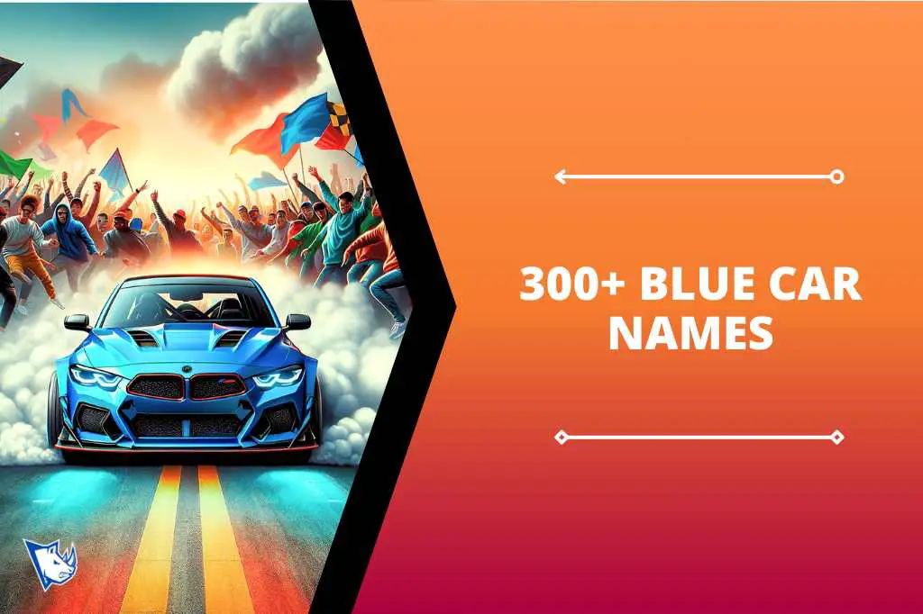 car name ideas for blue cars