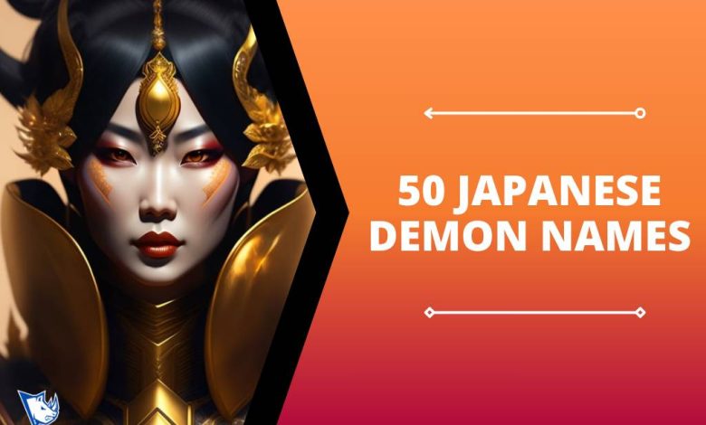 50 Japanese Demon Names