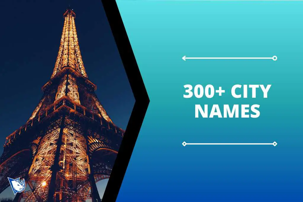 most popular city names in the world