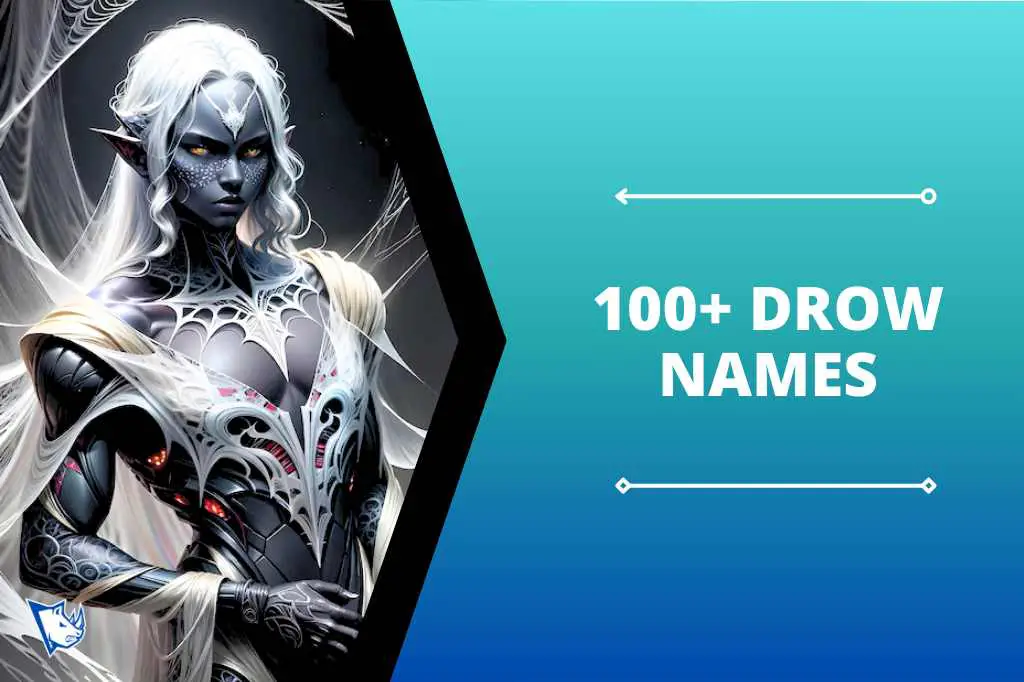 100+ Drow Names Compendium of Whispering Shadows - NamesRhino